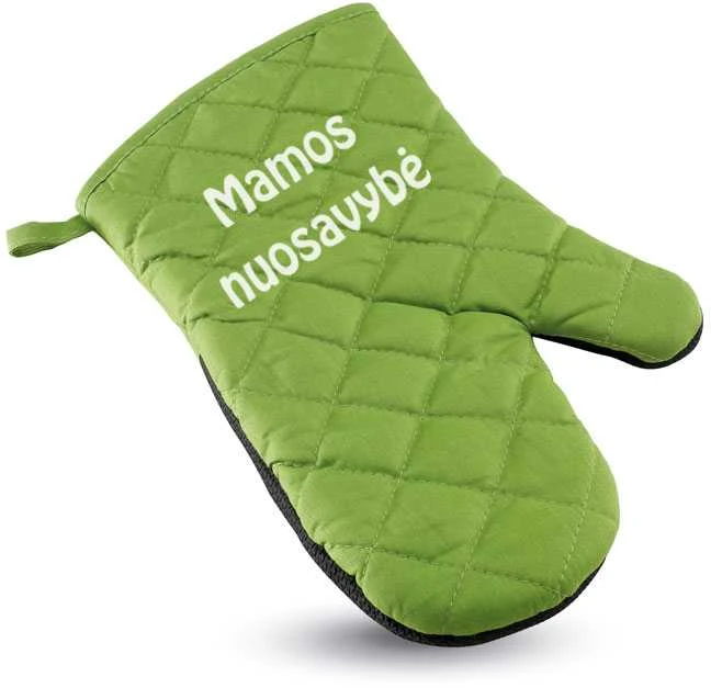 Virtuvinė kepimo pirštinė "Mamos nuosavybė"
