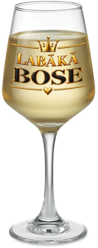 Vyno taurė "Geriausia bosė" (400ml)