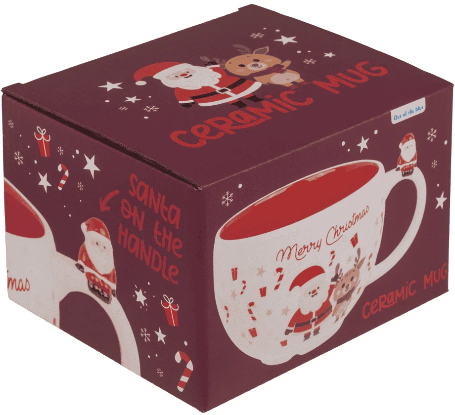 XL puodelis "Santa" (650ml)