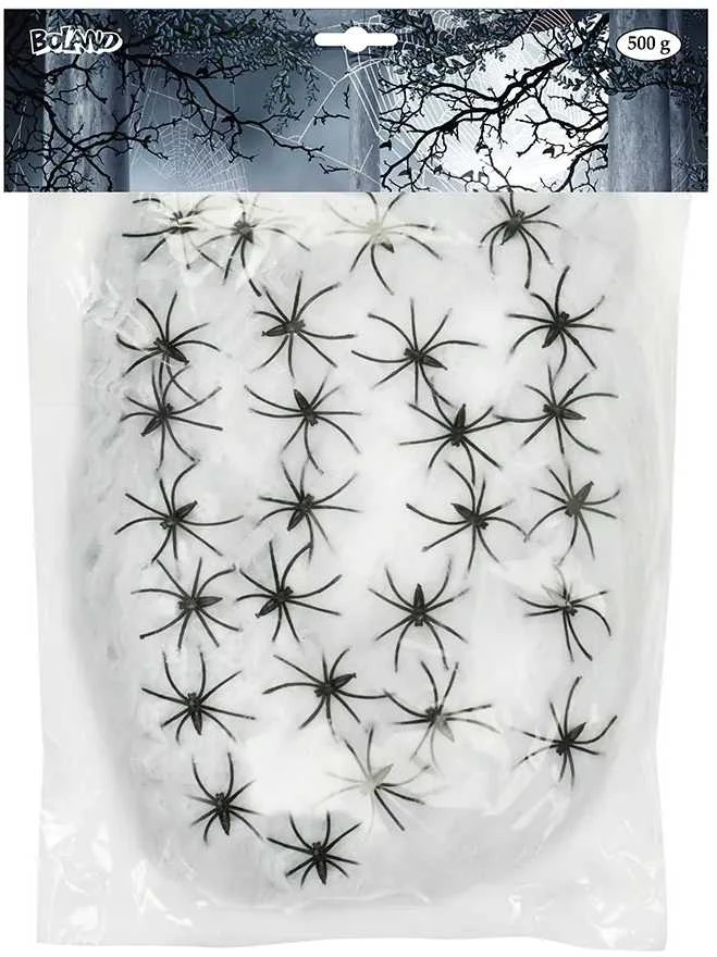 Boland Traciks XXL voratinklis su 25 vorais (baltas) (500g.)