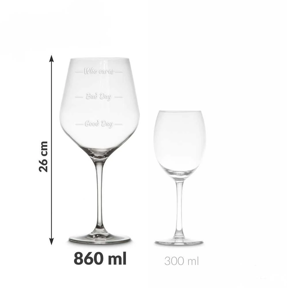 XXL Vyno taurė "Geram vakarui" (860ml)
