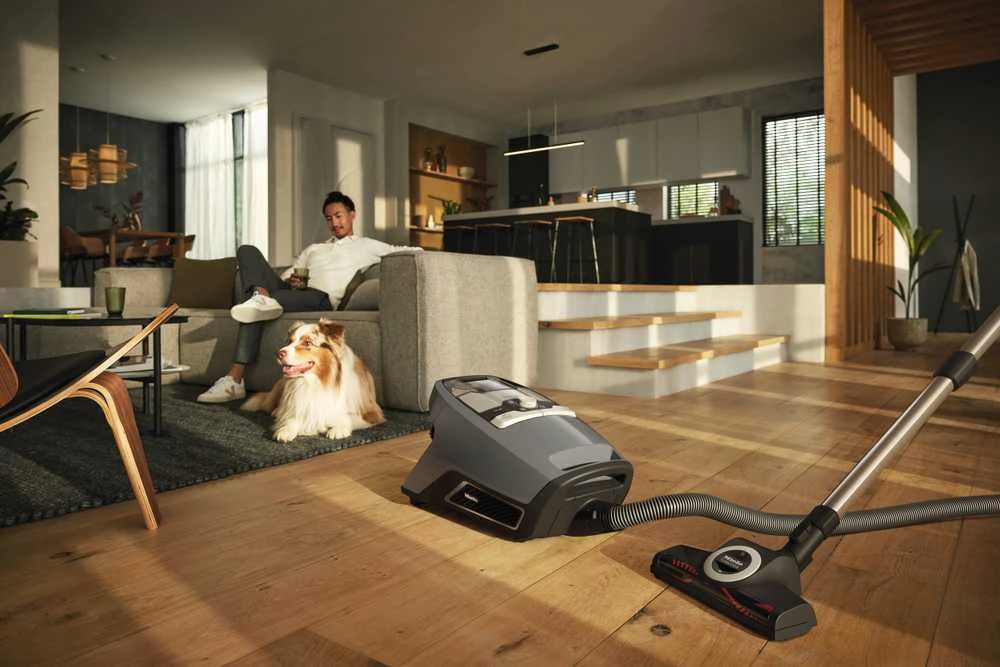 Dulkių siurblys Miele Blizzard CX1 Cat & Dog Flex Graphite pilkas PowerLine
