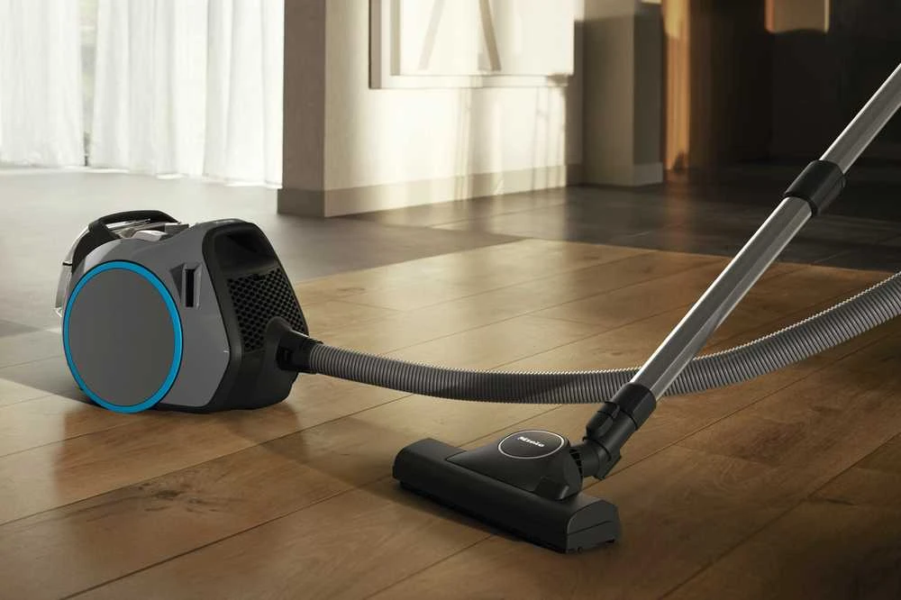 Miele Boost CX1 PowerLine pilkas cikloninis dulkių siurblys
