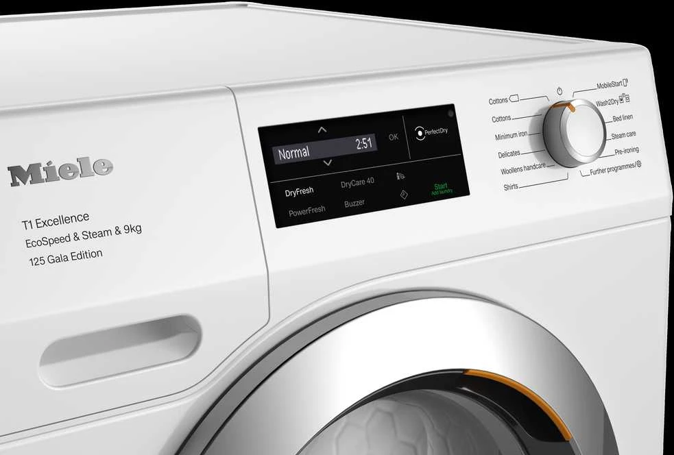 Džiovyklė Miele TEL695 WP 125 Gala Edition 9kg