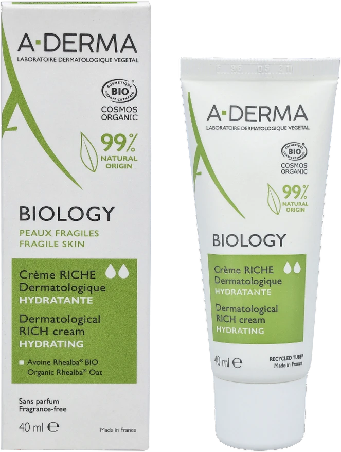 A Derma "Derma Biology" turtingas drėkinamasis kremas 40ml
