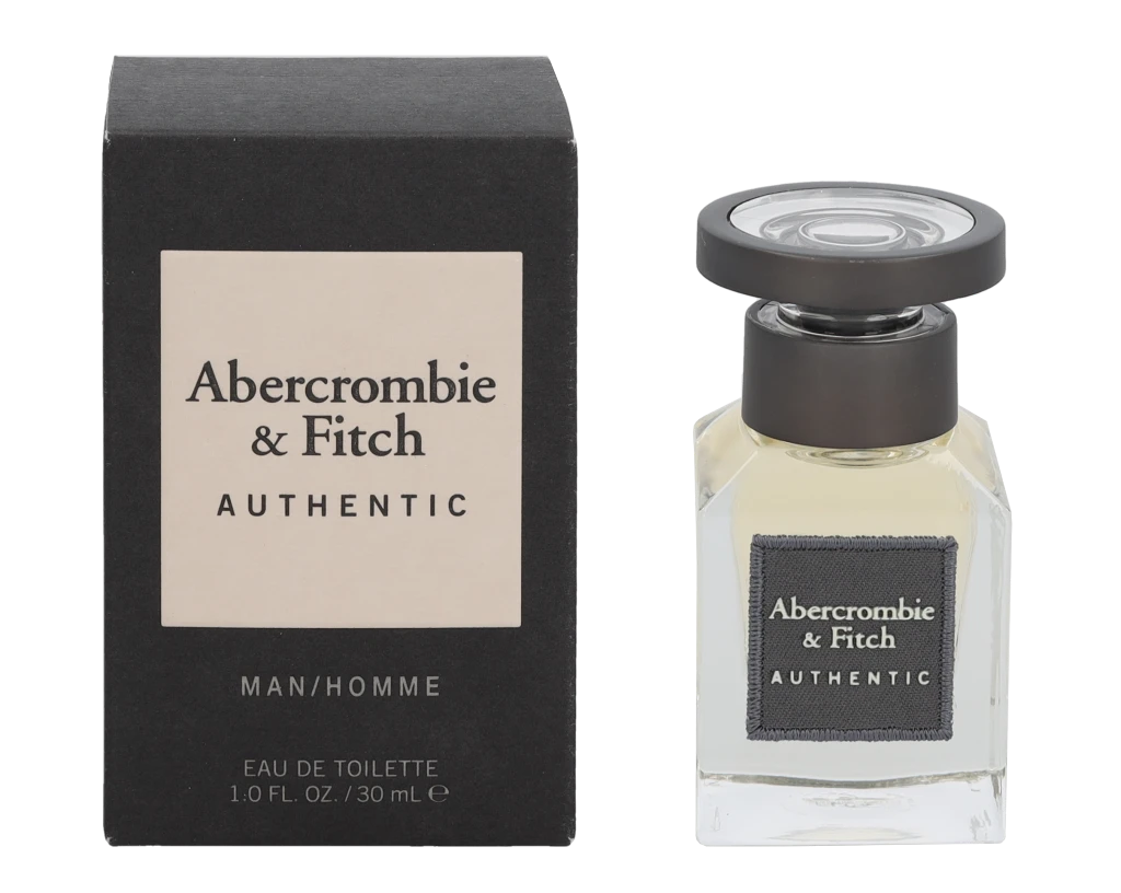 Abercrombie & Fitch Authentic Men EDT tualetinis vanduo vyrams, 30 ml