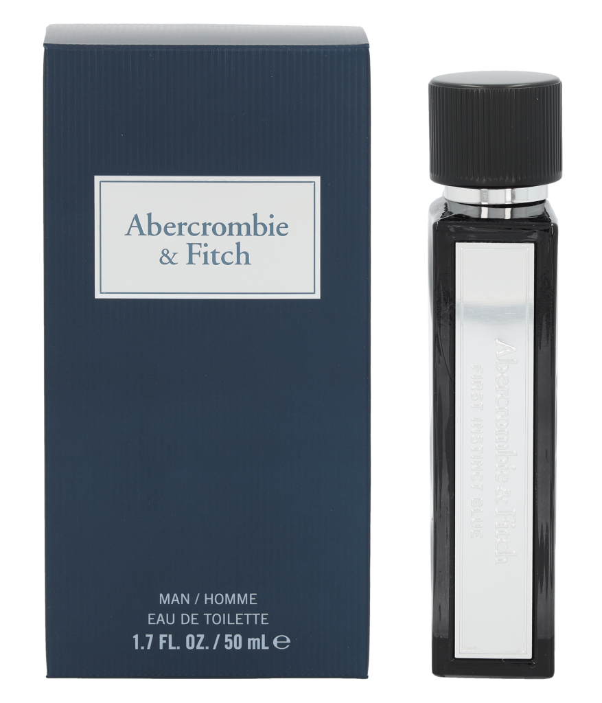 Abercrombie & Fitch First Inst. Mėlyna Man EDT tualetinis vanduo vyrams, 50 ml