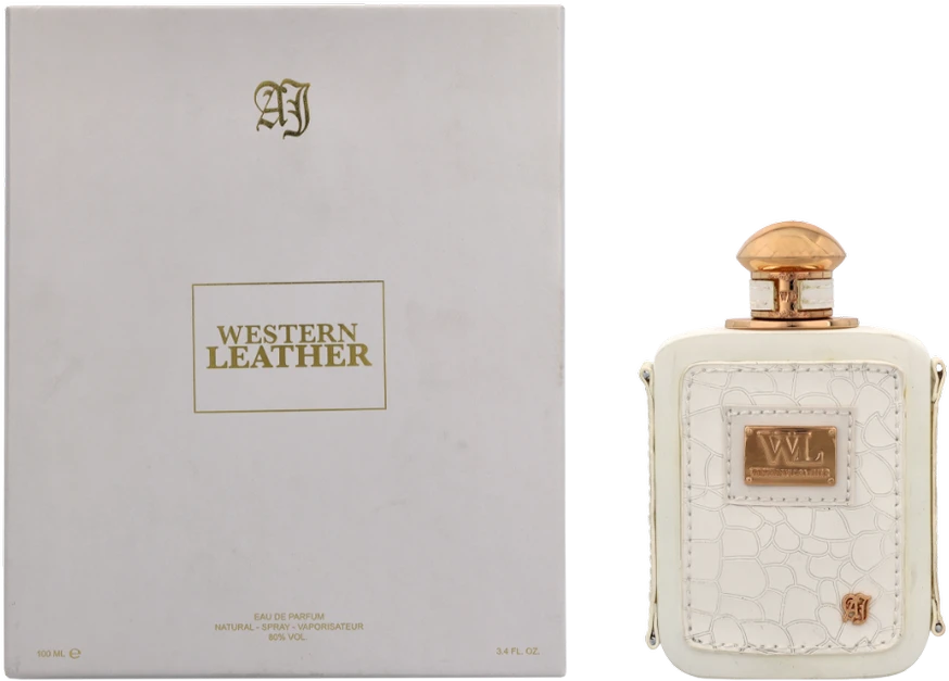 Alexandre. J Western Leather Baltas EDP parfumuotas vanduo moterims, 100 ml