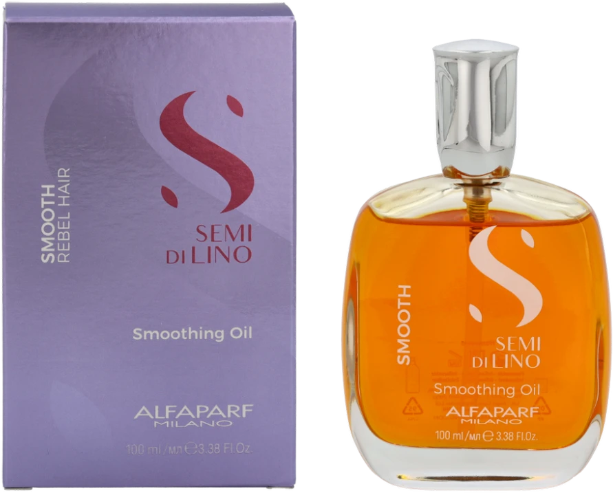 "Alfaparf Milano Semi Di Lino Smooth Oil" aliejus plaukams 100ml