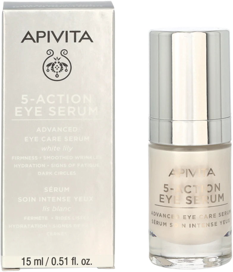 Apivita 5-Action Eye Serum paakių serumas 15ml