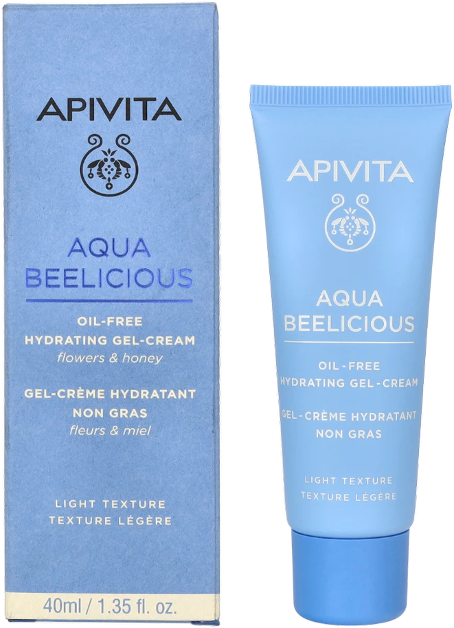 "Apivita Aqua Beelicious" drėkinamasis gelinis kremas be aliejų 40ml