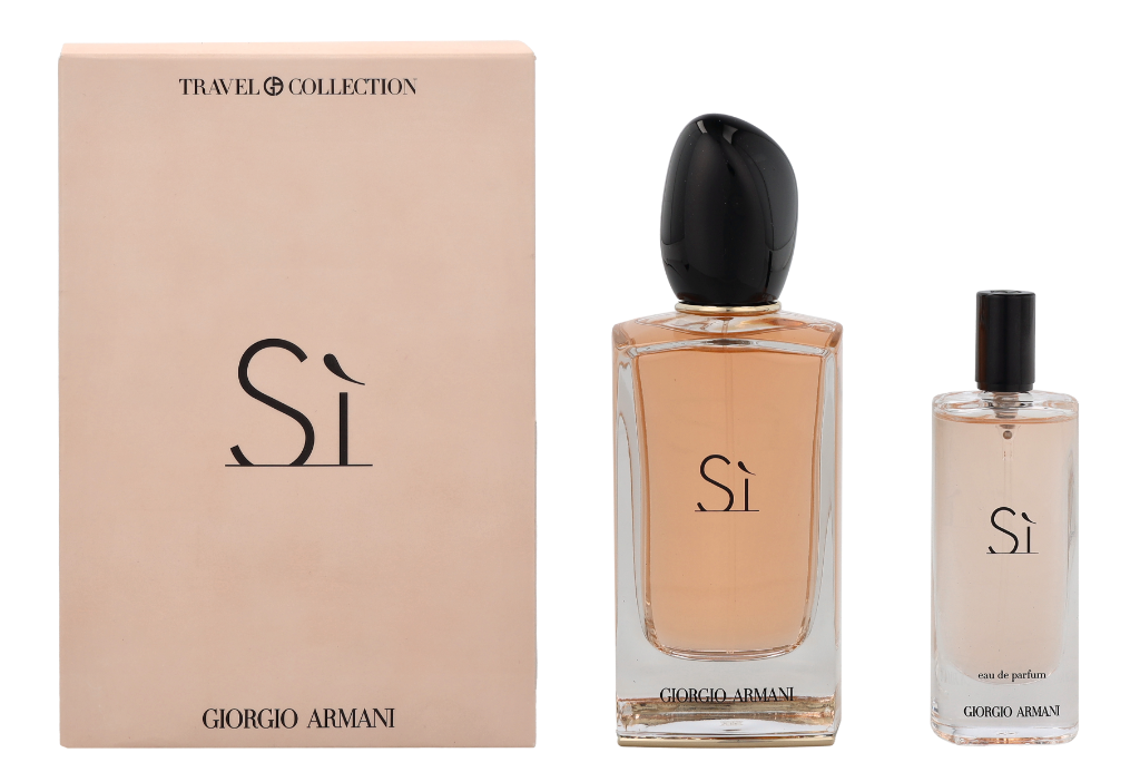 Giorgio Armani Si rinkinys moterims (kvepalai EDP, 100 ml + EDP, 15 ml)
