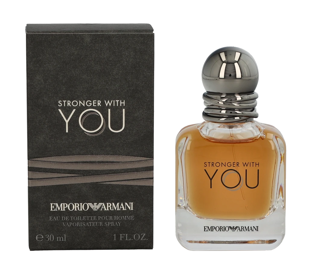 Kvepalai vyrams Giorgio Armani Stronger with You EDT, 30 ml aprašymas - Prekės nuotrauka