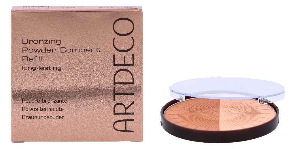 "Artdeco" bronzinė pudra Compact Long Lasting 50 Almond