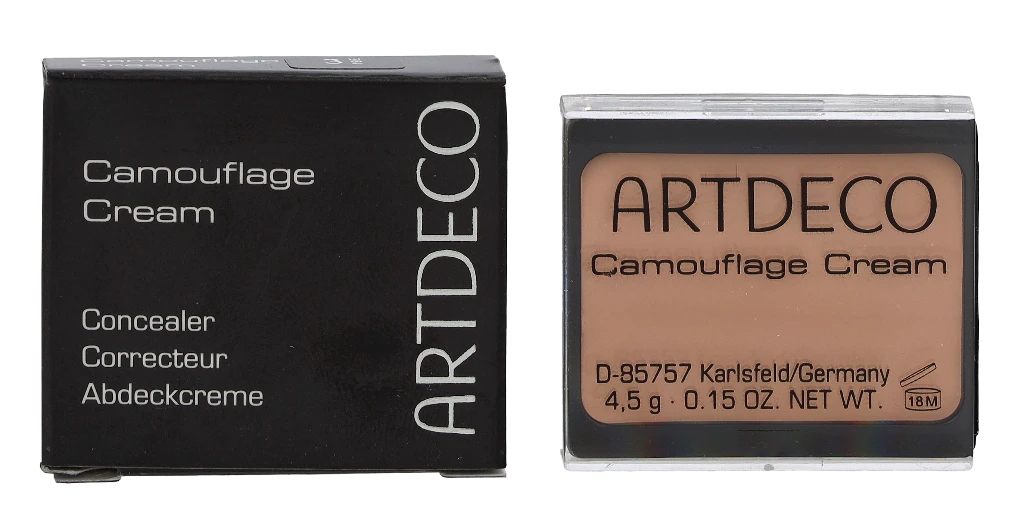 Maskuoklis Artdeco Camouflage Kreminis 03 Iced Coffee