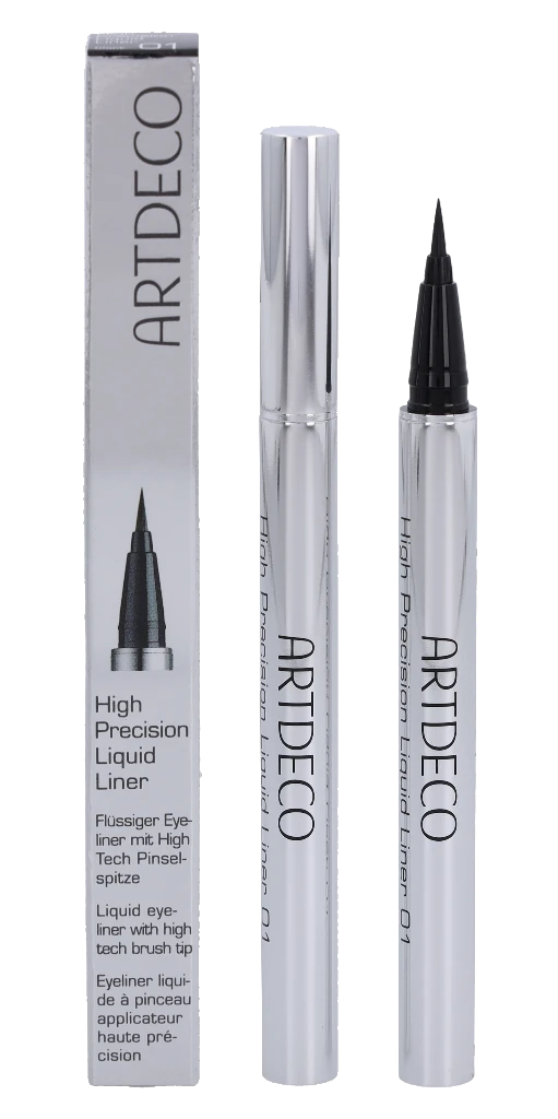 Artdeco High Precision Liquid Liner skystas laineris 01 Juodas