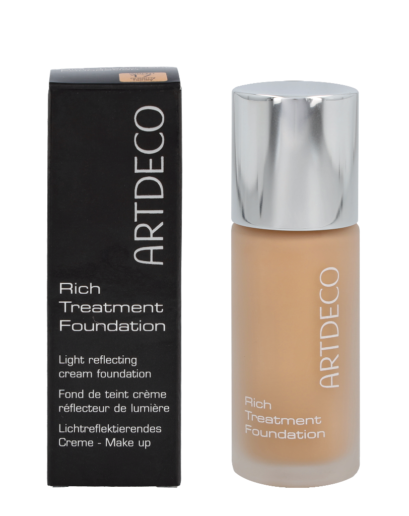 Artdeco Rich Treatment Foundation makiažo pagrindas, atspalvis: 17 Creamy Honey, 20 ml