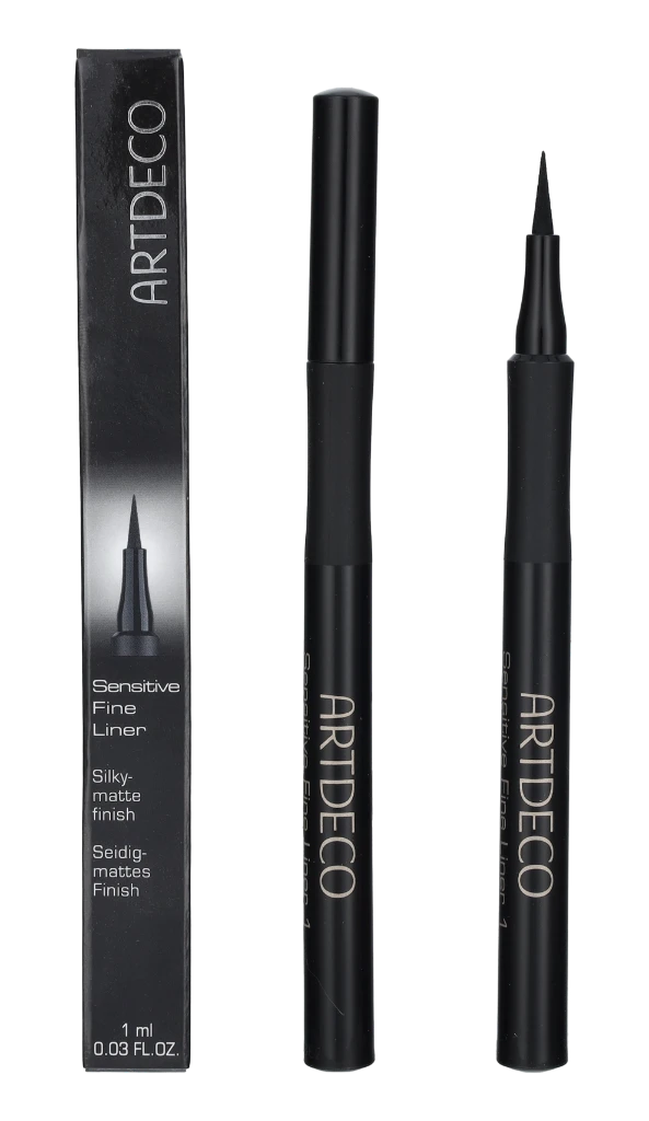 "Artdeco Sensitive Fine Liner" juodas 1ml