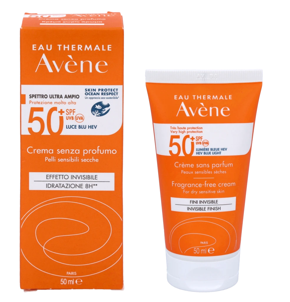 "Avène" bekvapis kremas su SPF 50+ 50ml