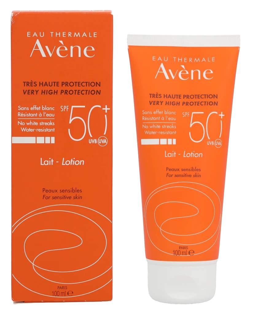 Avene Sun Care Lotion SPF 50+ apsauginis losjonas nuo saulės, 100 ml