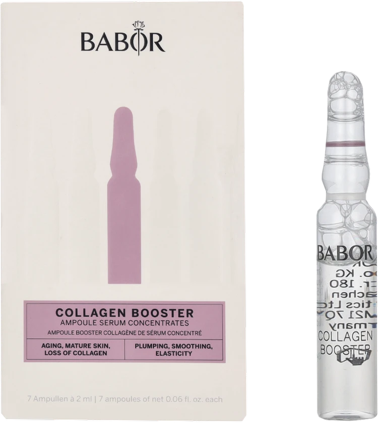 Babor Collagen Booster ampulė su pakuote