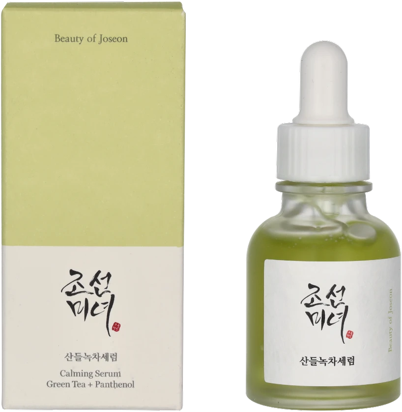 Beauty of Joseon Žalias Tea + Panthenol Skin Serum raminamasi veido serumas, 30 ml