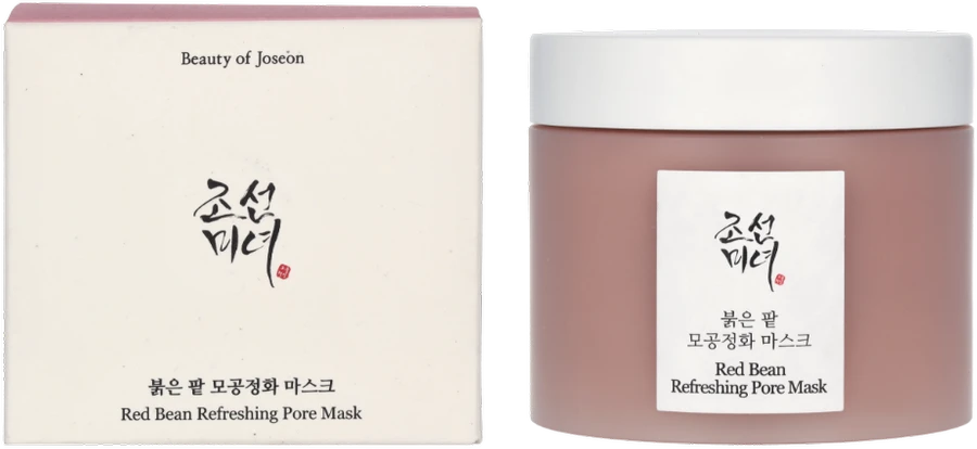 Beauty of Joseon Raudona Bean Refreshing Pore Face Mask veido kaukė, 140 ml