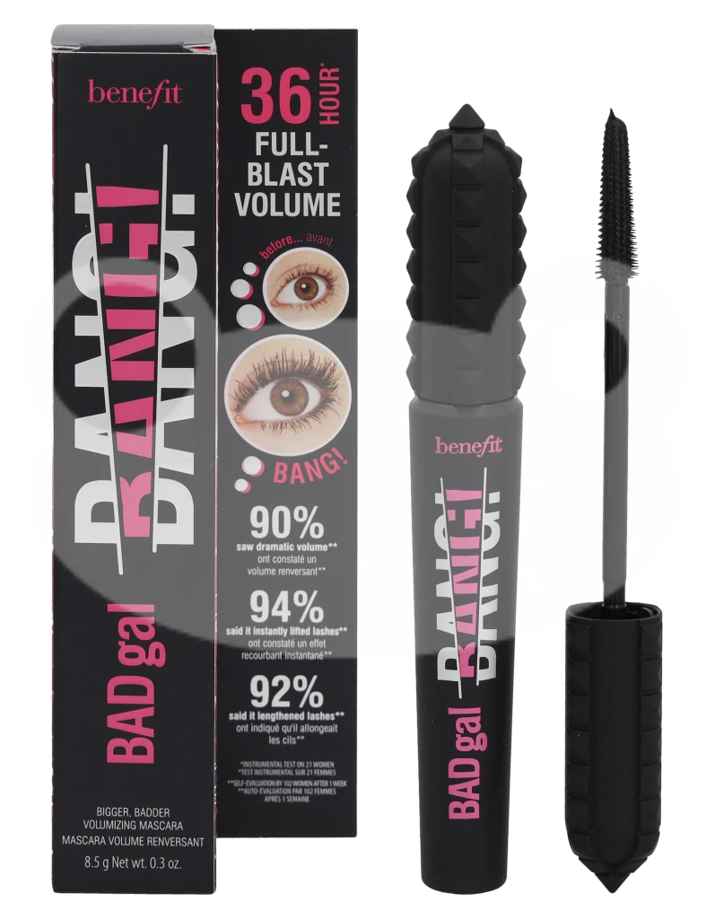 Antakių gel. Benefit Badgal Bang Volumiz