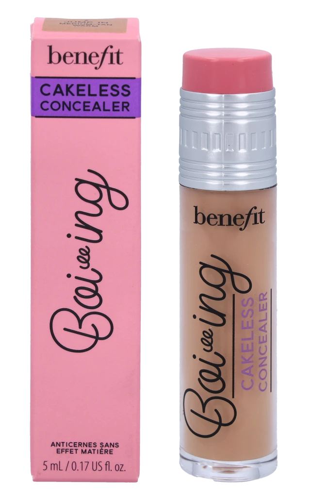 Benefit Boi-ing Cakeless Maskuoklis skystas maskuoklis, atspalvis: 7 Medium Warm, 5 ml