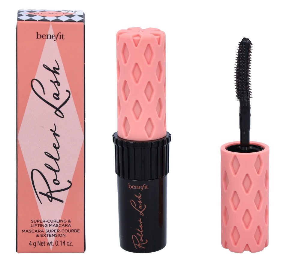 Benefit Roller Lash Curling Blakstienų tušas riečiamasis blakstienų tušas, atspalvis: Juodas, 4 g