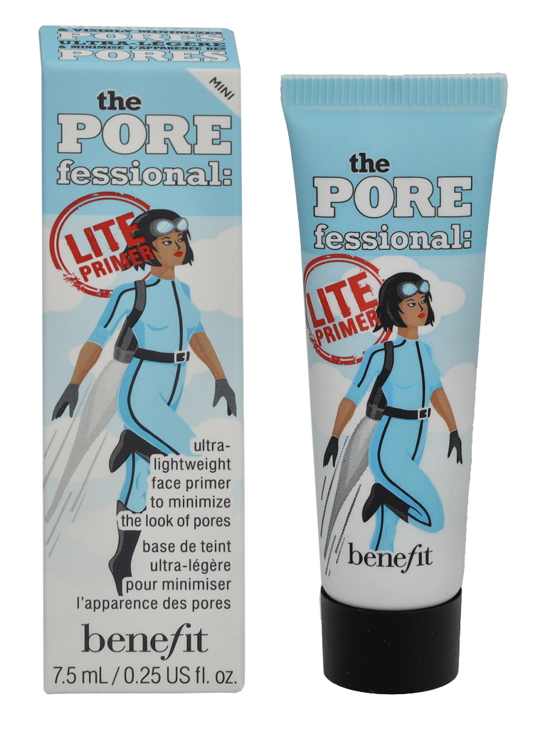 Benefit The POREfessional Lite Primer lengvos tekstūros makiažo bazė, 7,5 ml