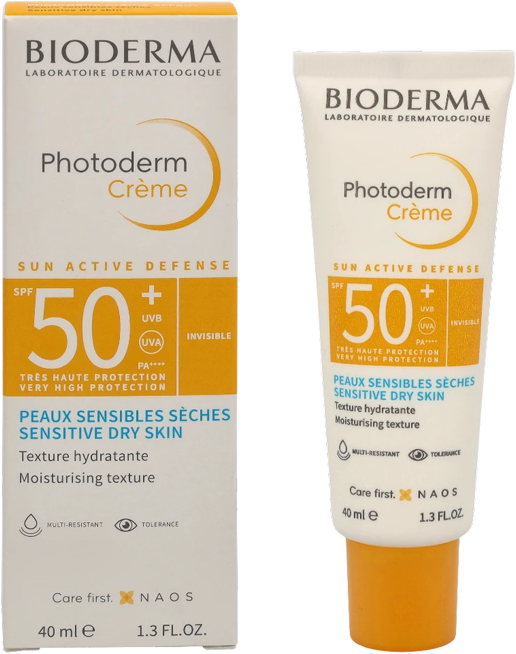 BIODERMA Photoderm Kreminis SPF 50+ apsauginis kremas nuo saulės, 40 ml