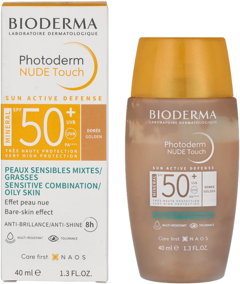 Bioderma Photoderm Nude Touch SPF 50+, 40 ml