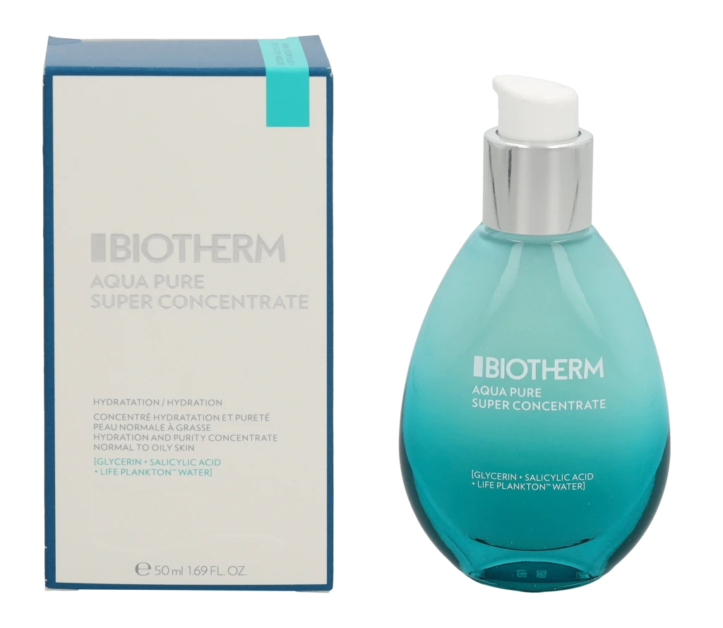 Biotherm Aqua Pure Super Concentrate drėkinamasis koncentratas, 50 ml