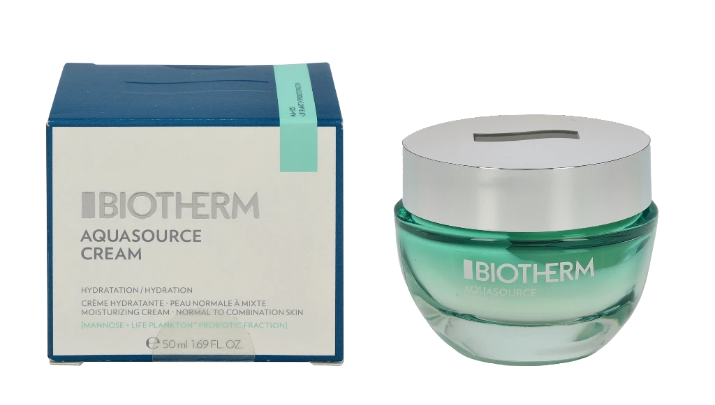 Biotherm Aquasource 48H Deep Hydration Jauninamasis Kreminis drėkinamasis kremas normaliai ir mišriai odai, 50 ml