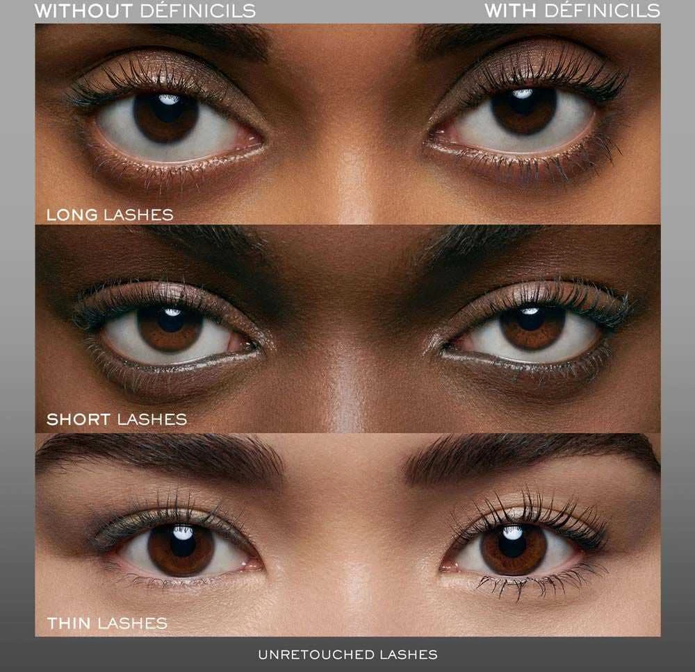 Blakstienų tušas Lancome Definicils, 01 Black