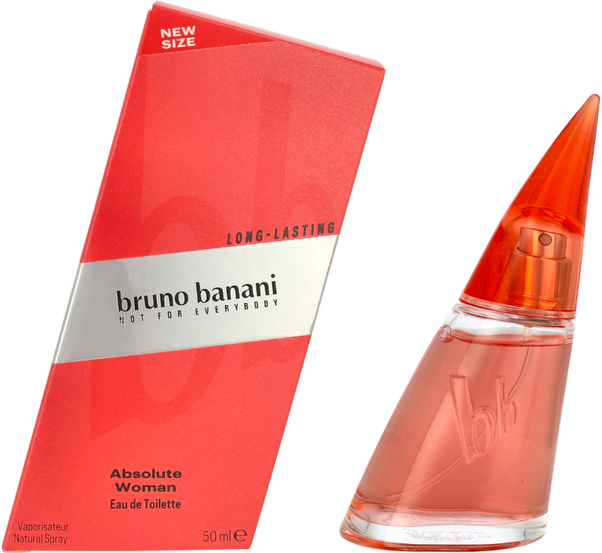 Bruno Banani Absolute Woman EDT tualetinis vanduo moterims, 50 ml