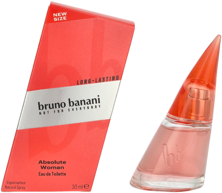 Bruno Banani Absolute Woman EDT tualetinis vanduo moterims, 30 ml