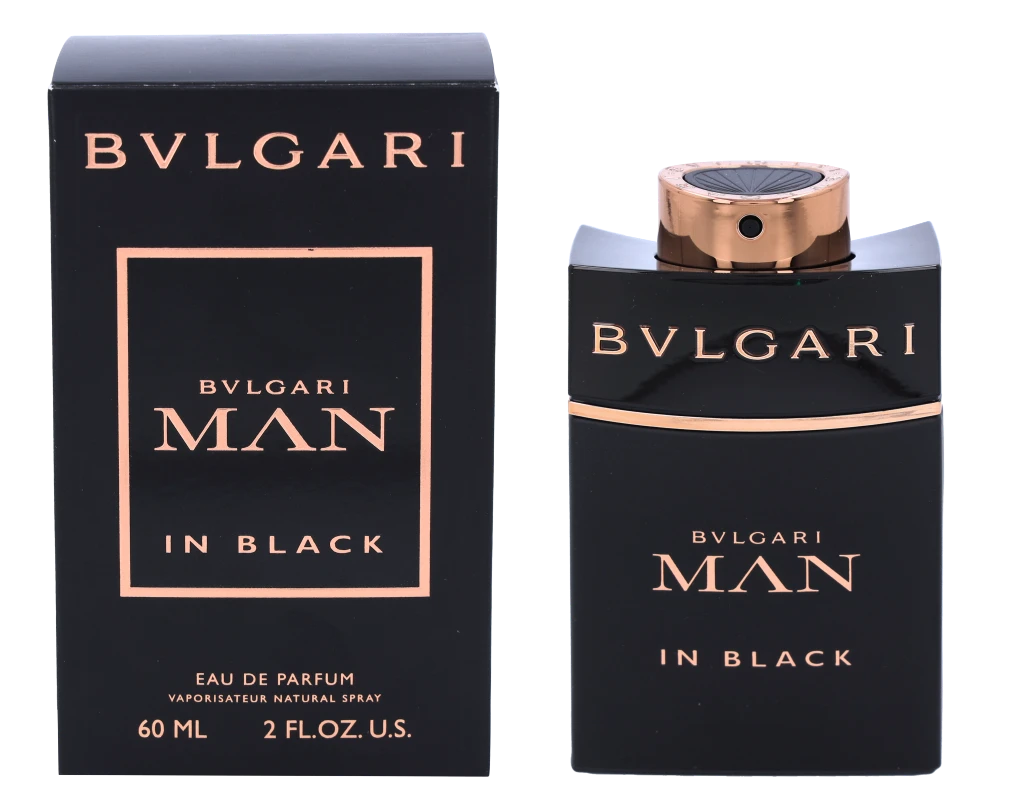 Bvlgari Man In Juodas Eau De Parfum kvepalai vyrams 60ml Purškiklis