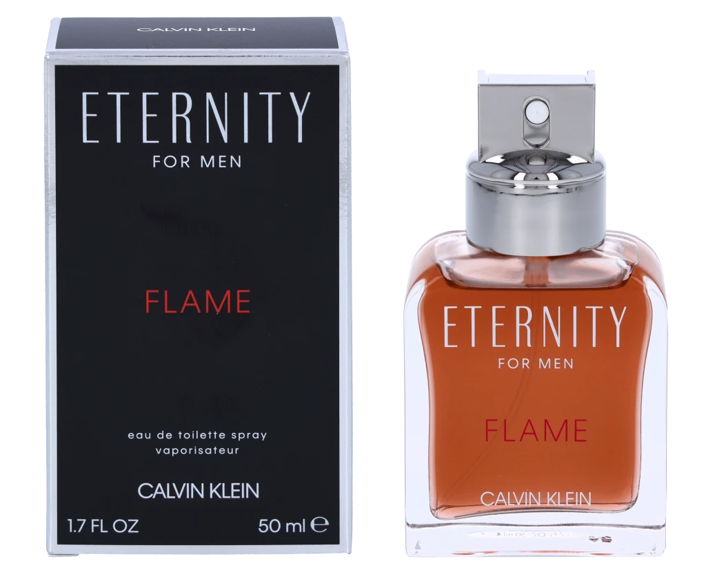 Calvin Klein Eternity Flame EDT tualetinis vanduo vyrams, 50 ml