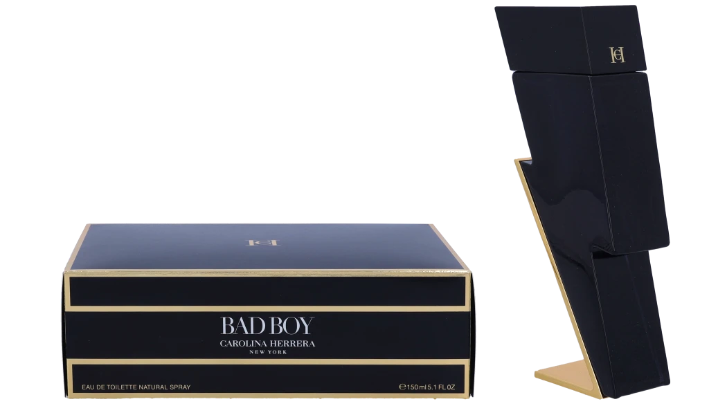 Carolina Herrera Bad Boy tualetinis vanduo su purškikliu 150ml