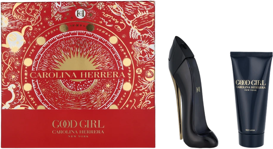 Carolina Herrera Good Girl rinkinys moterims (EDP, 50 ml + kūno losjonas, 100 ml)