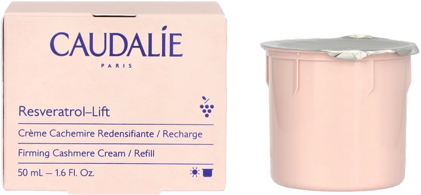 Caudalie Resveratrol Lift Crème Cachemire Redensifiante Refill stangrinančio kremo papildymas 50 ml