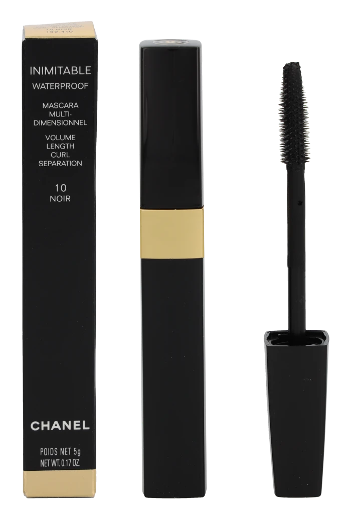 Chanel Inimitable Atsparus vandeniui Blakstienų tušas 10 Noir vandeniui atsparus blakstienų tušas 5g