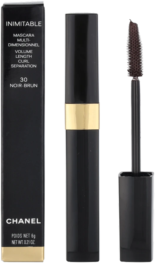 Shiseido Chanel Inimitable Multi Dimensional Blakstienų tušas 30 Noir Brun 6g