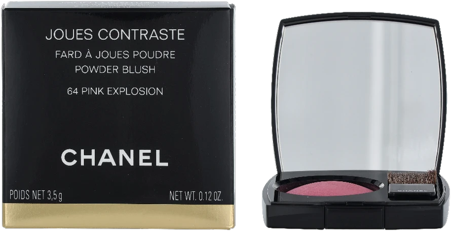 Chanel Joues Contraste Powder Blush skaistalai, 64 Rožinė Explosion, 3.5 g