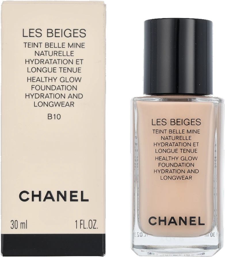 Chanel Les Beiges Healthy Glow Foundation makiažo pagrindas, atspalvis: B10, 30 ml