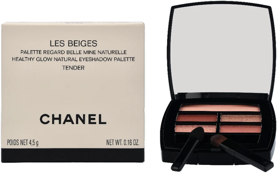 Chanel Les Beiges Healthy Glow natūralių akių šešėlių paletė, 4,5 g