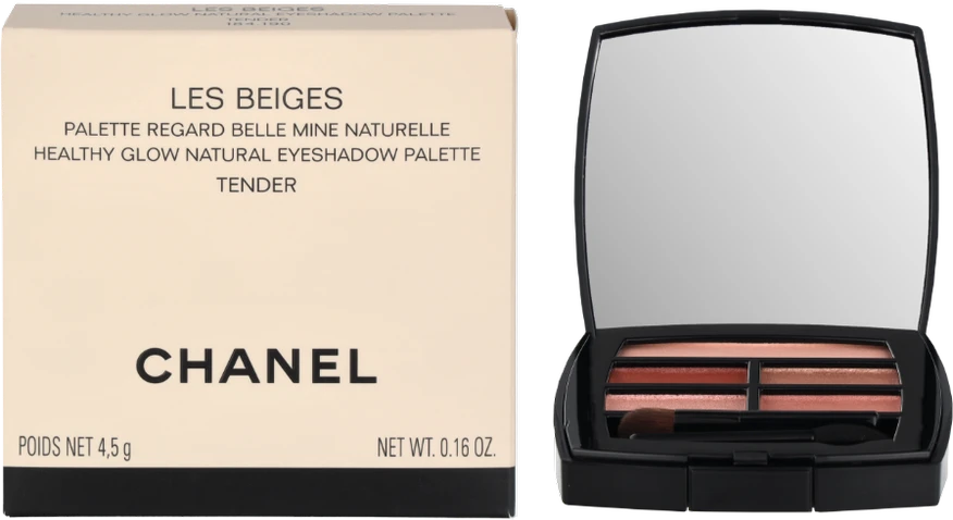 Chanel Les Beiges Healthy Glow natūralių akių šešėlių paletė, 4,5 g