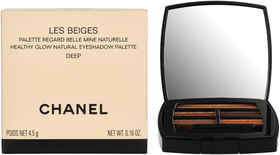 Chanel Les Beiges Healthy Glow natūralių akių šešėlių paletė, 4,5 g